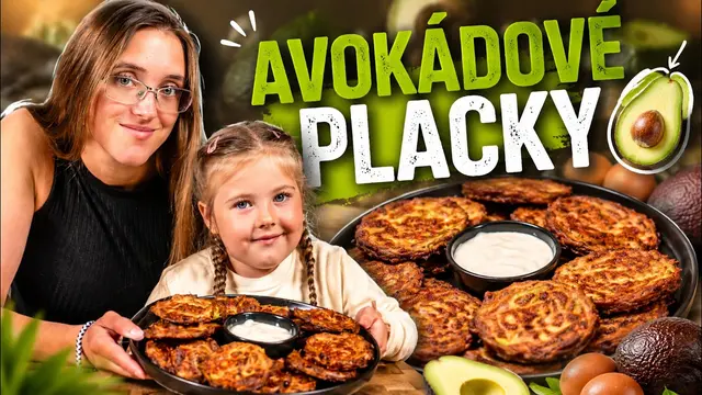 Recept: avokádové placky – Krabičky od Bibky