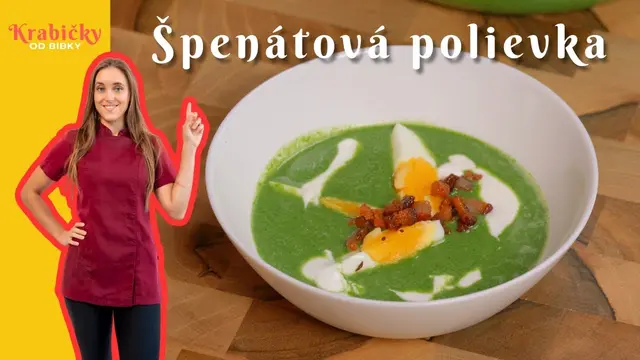 Recept: špenátová polievka